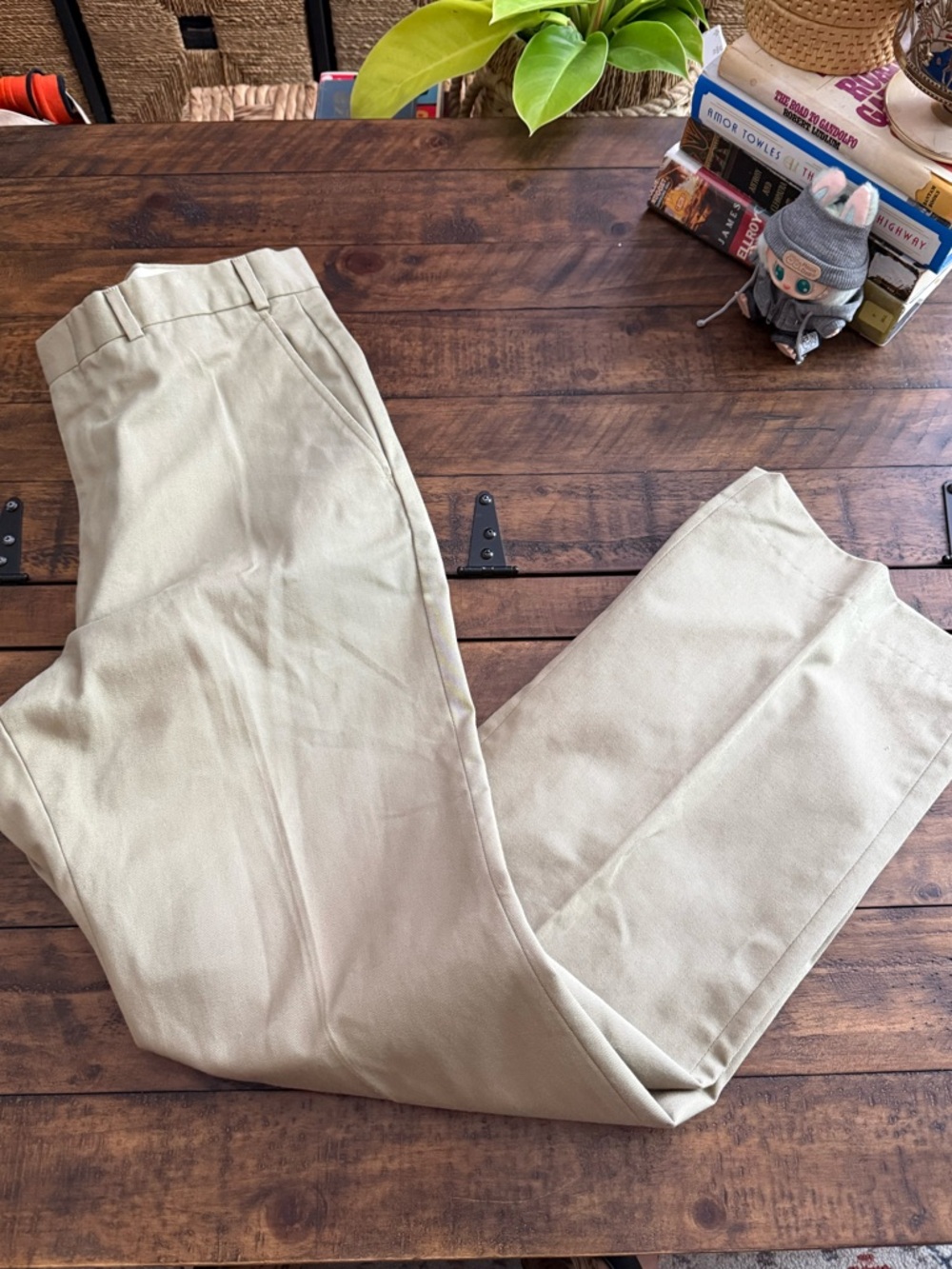Men’s Sz 36 Vintage L.L. Bean Men's Chino Pants - Light Khaki
